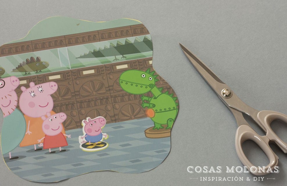Manualidades para niños: Puzzle de sus personajes favoritos con "palitos de helado" 