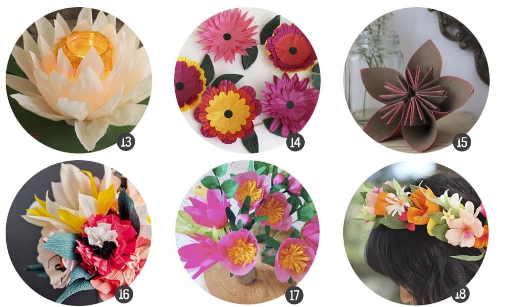 Tendencias DIY: Flores de papel