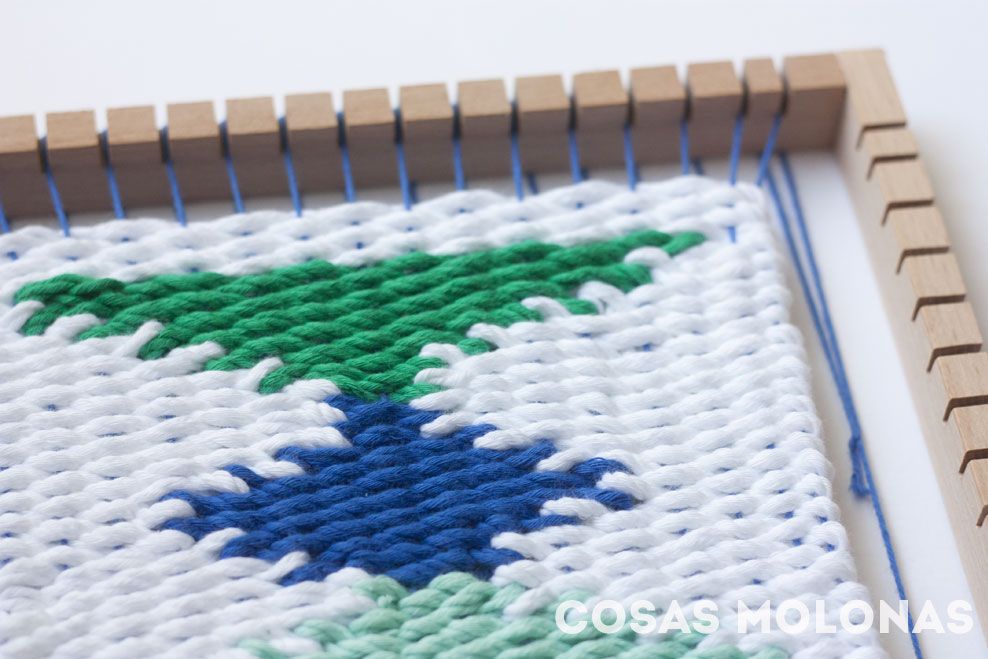 DIY Cómo hacer un tapiz sencillo con telar