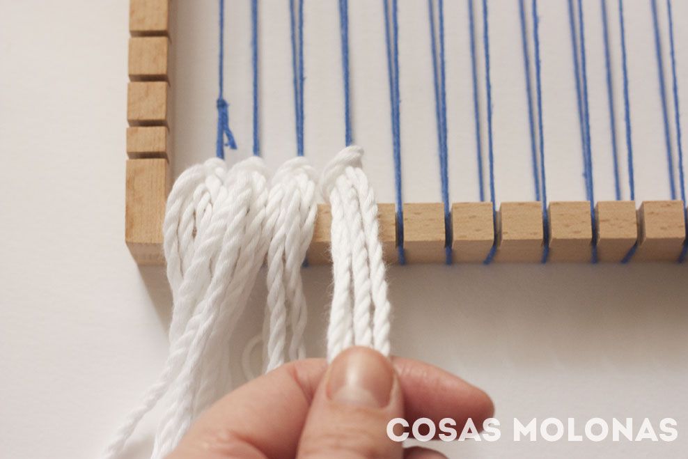 DIY Cómo hacer un tapiz sencillo con telar