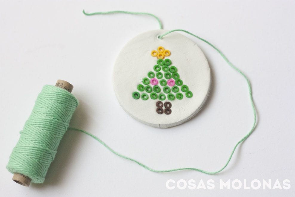 Cómo hacer un adorno de Navidad fácil de hama beads