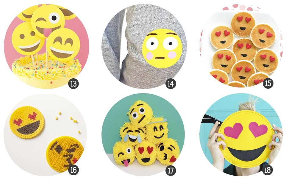 18 DIYs de Emojis