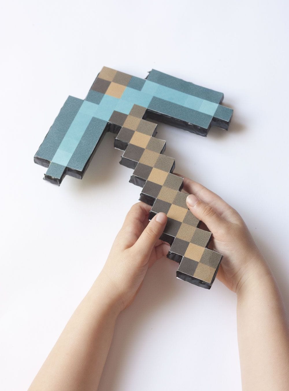 Como hacer un pico diamante de Minecraft - Cosas Molonas
